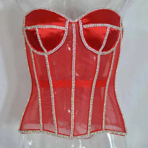 Queen of diamond bustier