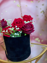 Majestic rose bouquet cross body