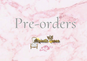 Pre orders