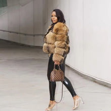 Mink fur coat