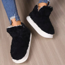 Comfy platform slippers