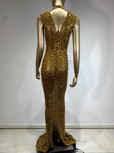 Golden goddess dress