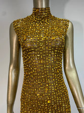 Golden goddess dress