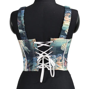 Vintage mural corset