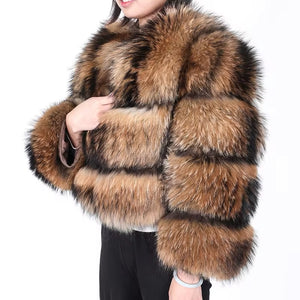 Mink fur coat