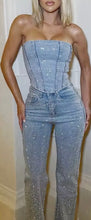 Denim & diamonds set