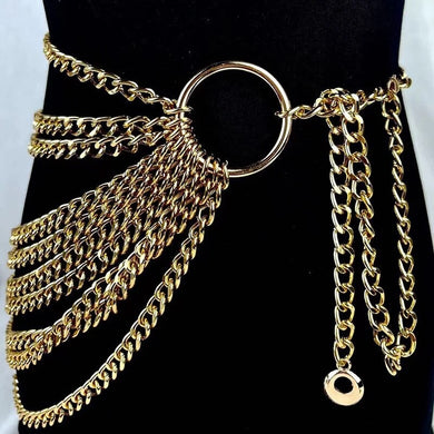 Vintage gold tassel