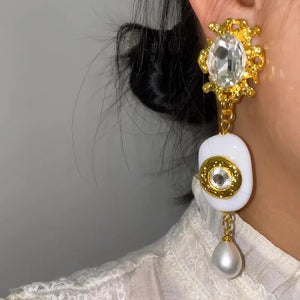 Vintage noble earrings