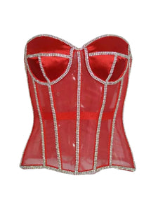 Queen of diamond bustier