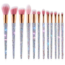 Majestic Diamond Makeup brushes