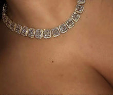 Diamond eminence necklace