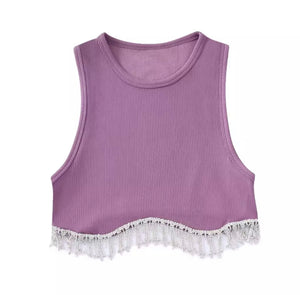 Princess trim cami