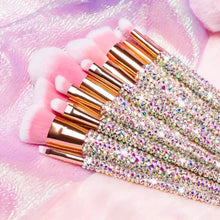 Majestic Diamond Makeup brushes