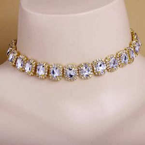 Diamond eminence necklace