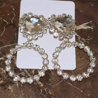 corazón earrings